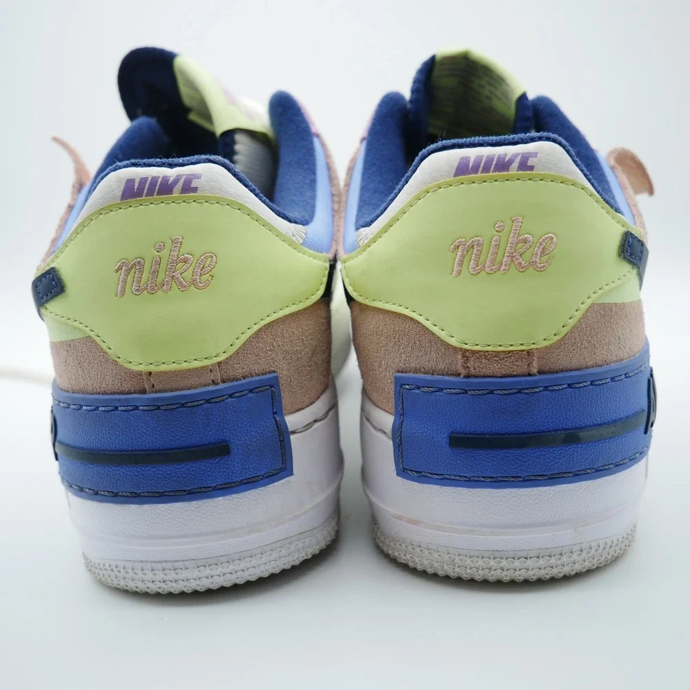 Nike Air Force 1 Shadow Spruce Aura White Pistachio Sneaker 10.5 Women CW2630-14